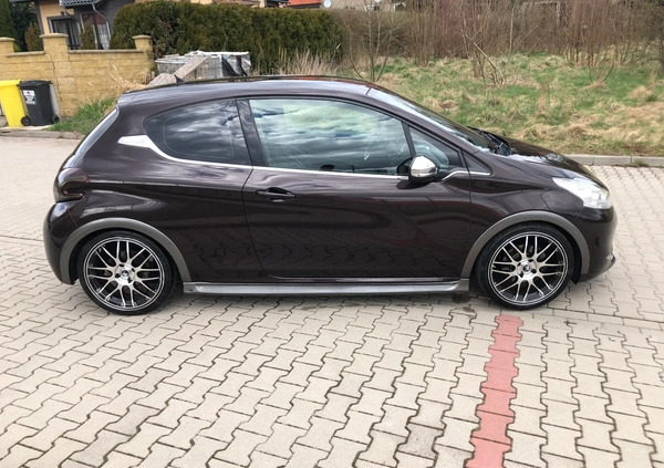 Peugeot 208 cena 26500 przebieg: 83000, rok produkcji 2013 z Mieroszów małe 56